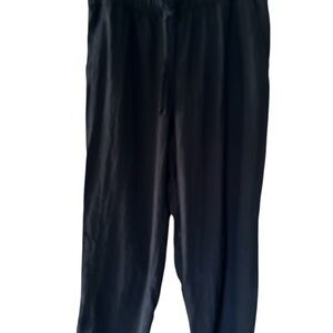 H & M Black Relaxed Fit Pants size XL